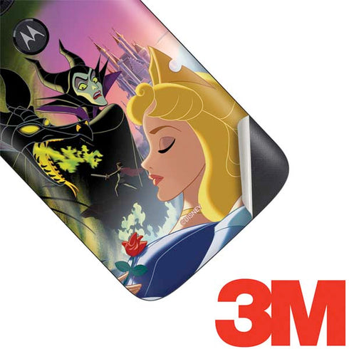 Disney Villains Sleeping Beauty and Maleficent Art Moto E5 Play Skin
